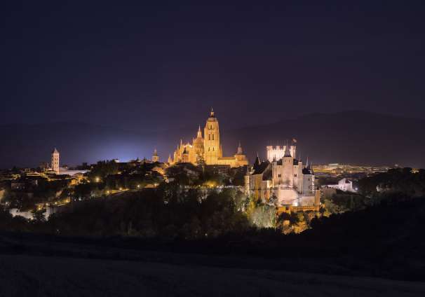 Catedral y Alcazar noche