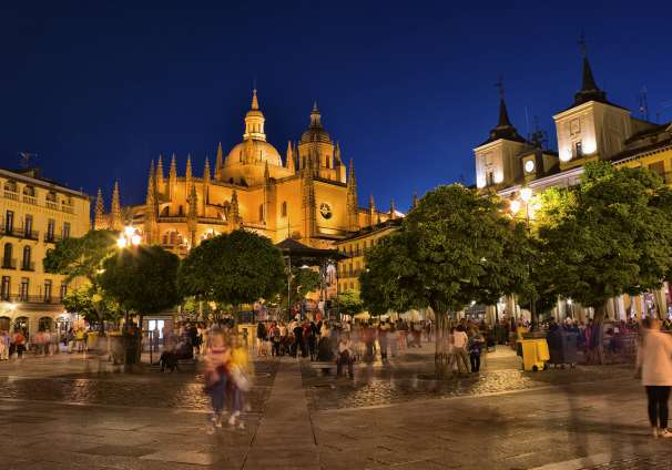 Plaza Mayor Noche